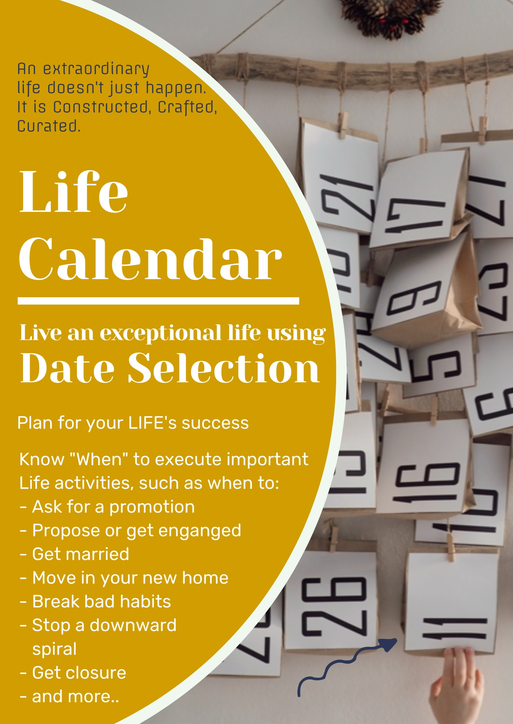 Date Selection, Life Calendar